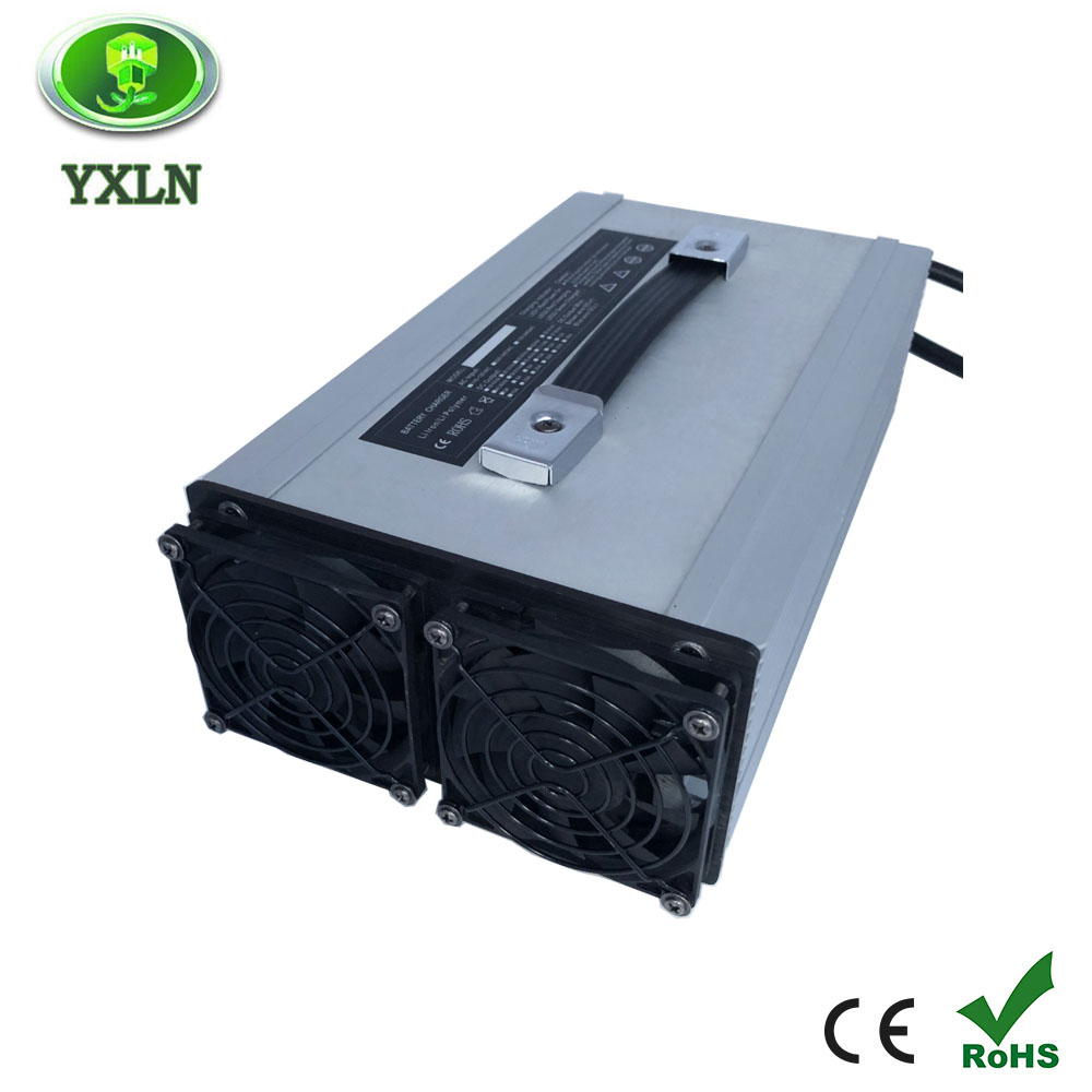 2000W Led Displayer Automatic Battery Charger 72v 22a
