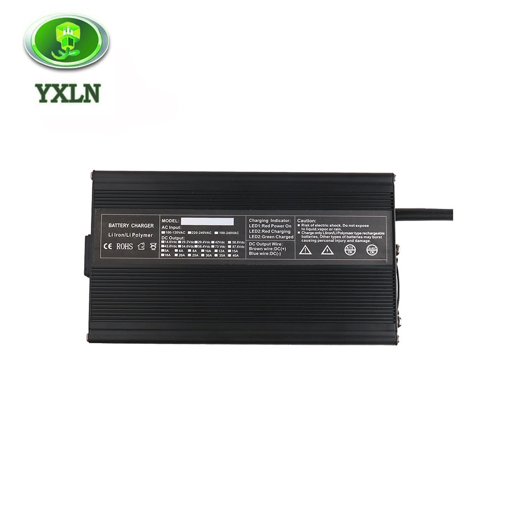 36V 18A Battery Charger For Lead Acid / Lithium / Lifepo4 Batteries